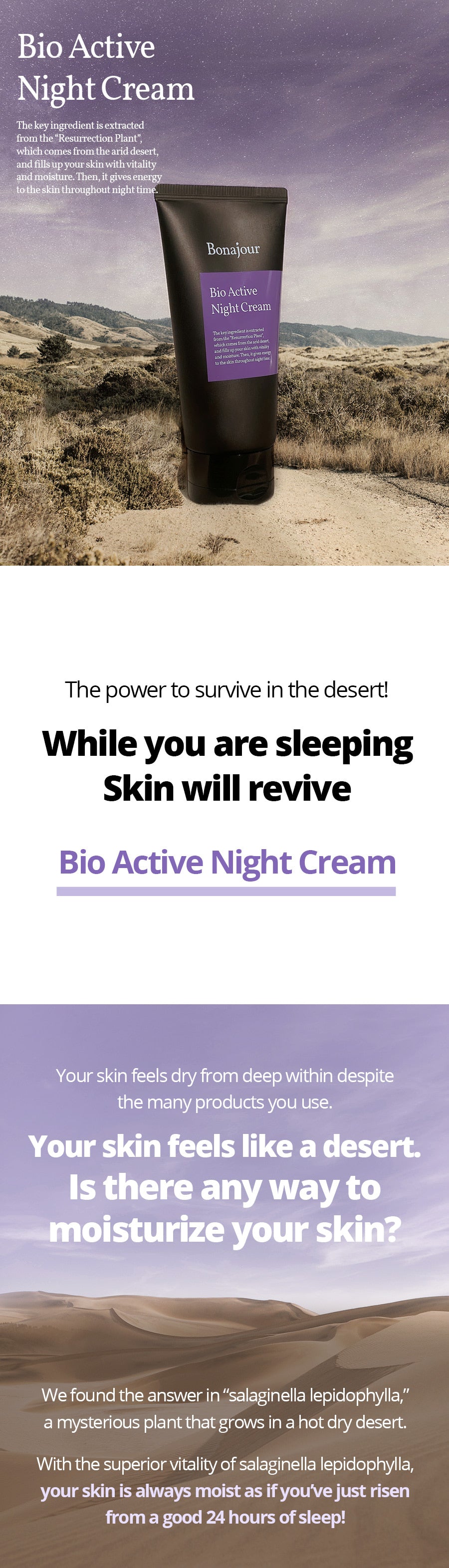 Bonajour - Bio Active Night Cream - 80ml